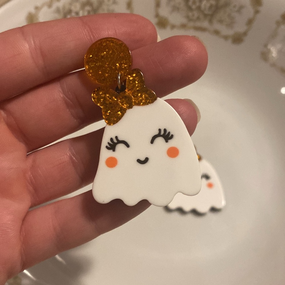 Acrylic Halloween Earrings